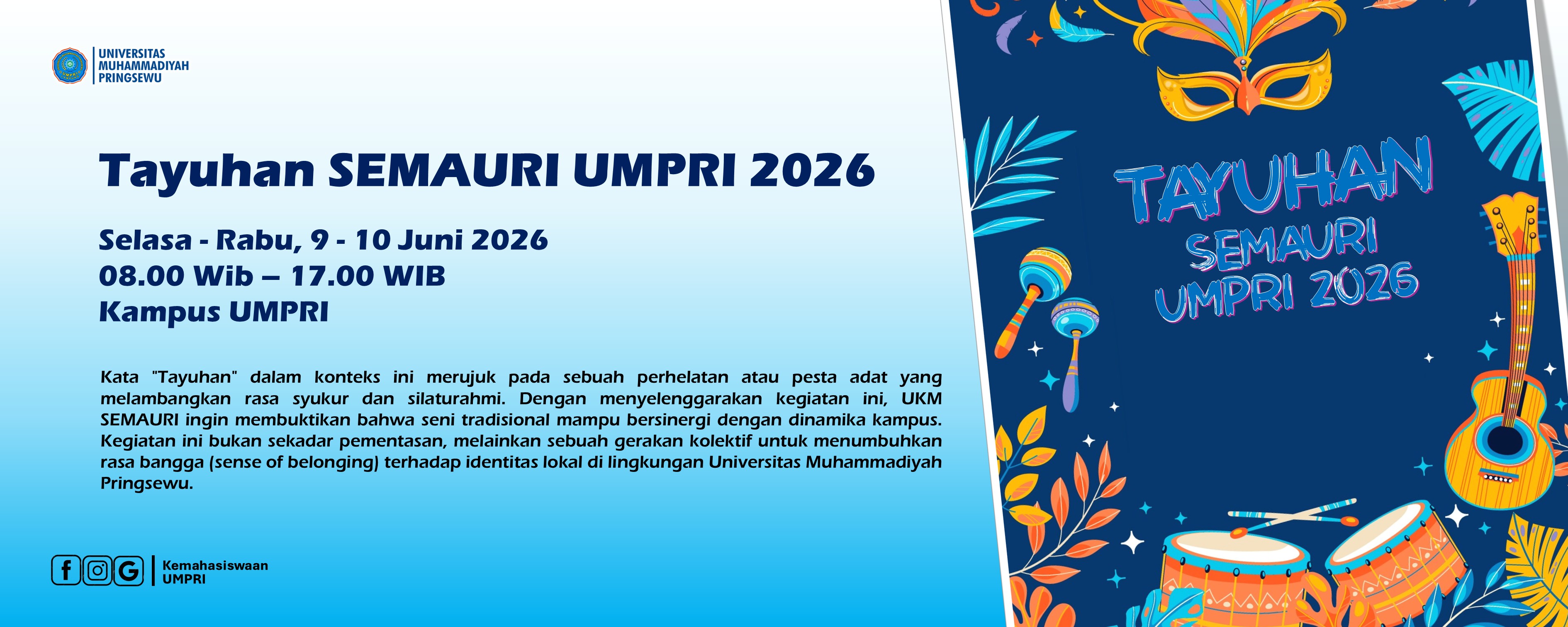 Tayuhan SEMAURI UMPRI 2026